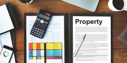 What should I look for in a property contract?