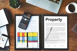 What should I look for in a property contract?