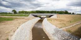 What is a storm water (drainage) easement?