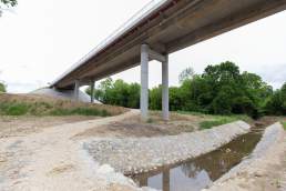 Can you build a driveway over a storm water drain?