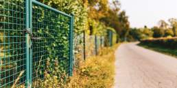 Can you build a fence over an easement?