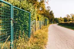 Can you build a fence over an easement?